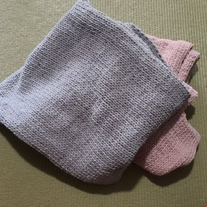 Pair of infininity scarfs